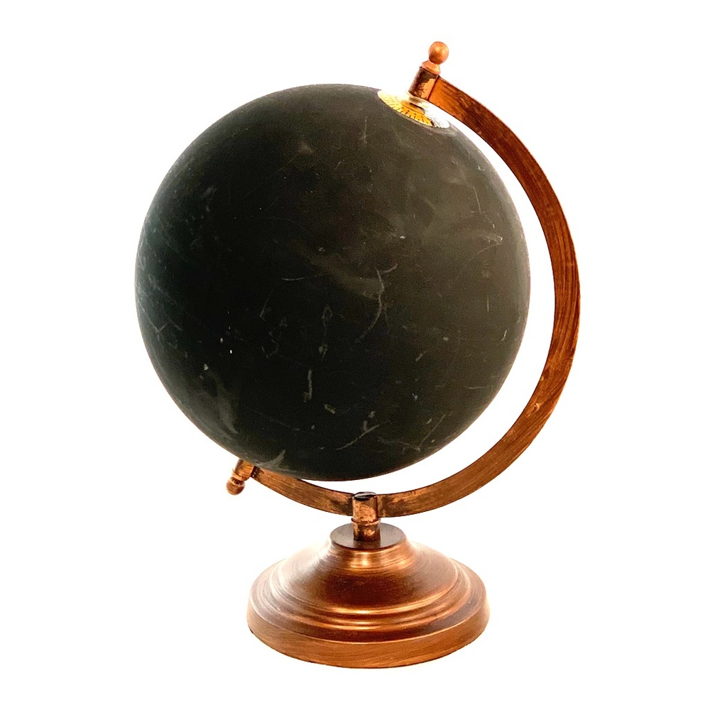 Ashland Black Chalkboard Globe 12” x 7”